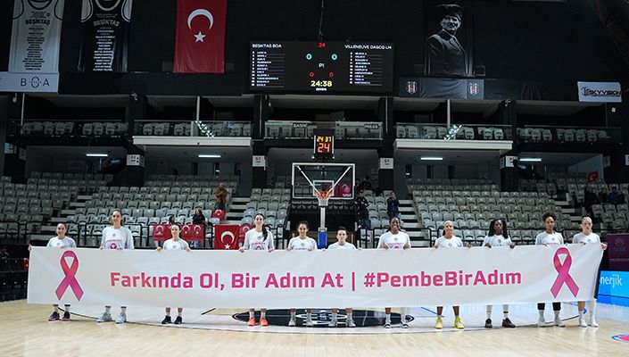 Beşiktaş BOA Takımımızdan Meme Kanseri Farkındalığı İçin #PembeBirAdım