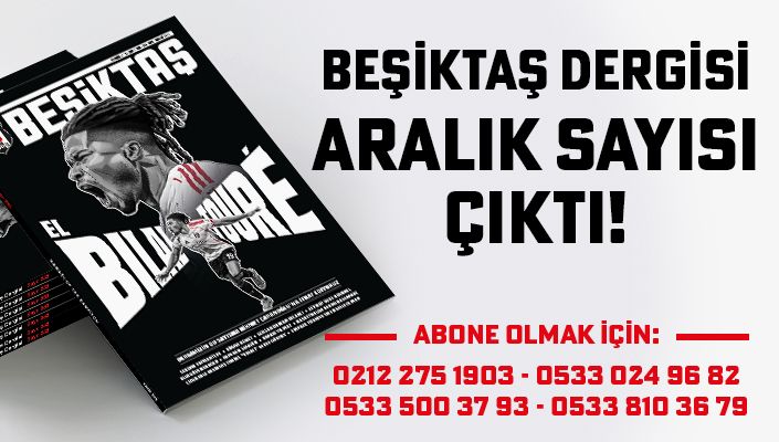 Beşiktaş Dergisi Aralık Sayısı Çıktı