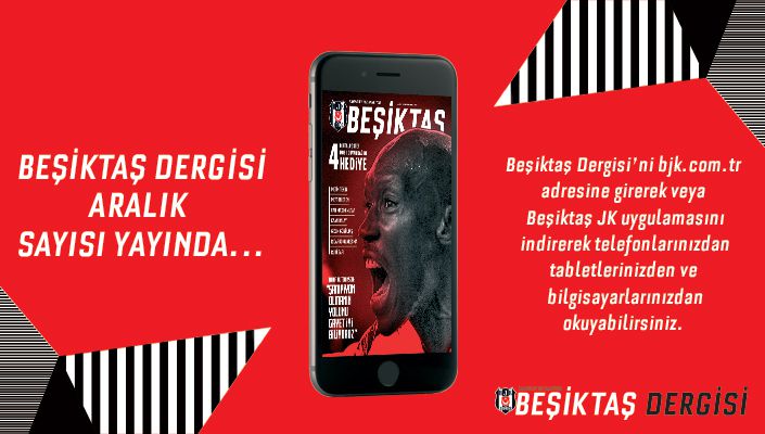 Beşiktaş Dergisi Aralık Sayısı Yayında