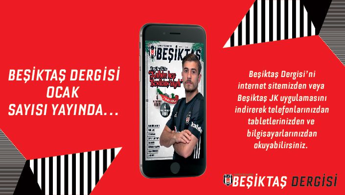 Beşiktaş Dergisi Ocak Sayısı Yayında