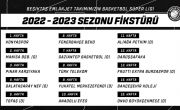 Beşiktaş Emlakjet Takımımızın Basketbol Süper Ligi Fikstürü Belli Oldu
