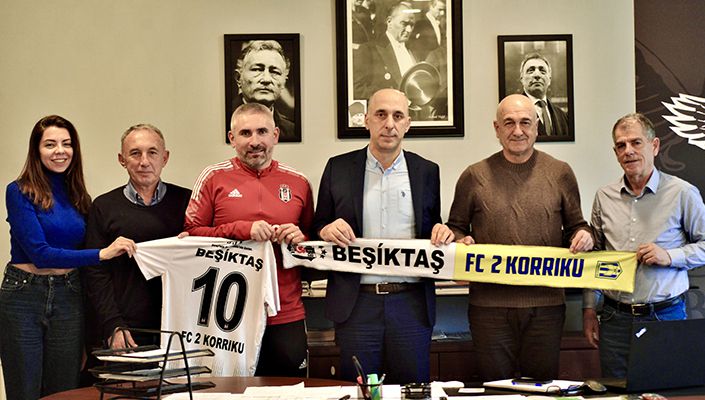 Beşiktaş Futbol Akademi – 2 Korriku Futbol Kulübü İş Birliği Değerlendirme Toplantısı Yapıldı