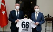 Beşiktaş Futbol A.Ş. Yönetim Kurulu Üyemiz Celal Aral’dan Cumhurbaşkanı Yardımcısı Fuat Oktay’a Ziyaret