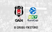 Beşiktaş GAİN Takımımızın 2025/26 BKT EuroCup B Grubu Fikstürü Belli Oldu