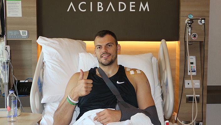 Beşiktaş GAİN Takımımızın Oyuncusu Ante Zizic, Ameliyat Oldu