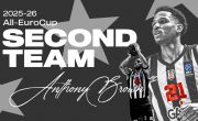 Beşiktaş GAİN Takımımızın Oyuncusu Anthony Brown, BKT EuroCup 2025/26 Sezonunun En İyi İkinci Beşine Seçildi