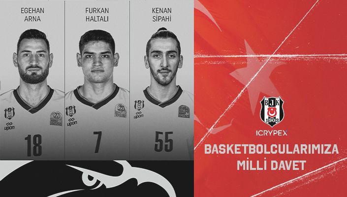 Beşiktaş Icrypex Takımımızın Sporcularına Milli Davet