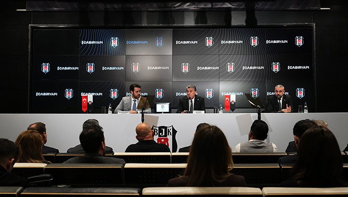 Beşiktaş JK-Cabir Yapı Sponsorluk Anlaşmasının Lansmanı Yapıldı