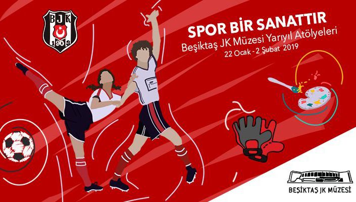 Beşiktaş JK Müzesi 2019 Yarıyıl Atölyeleri Başlıyor