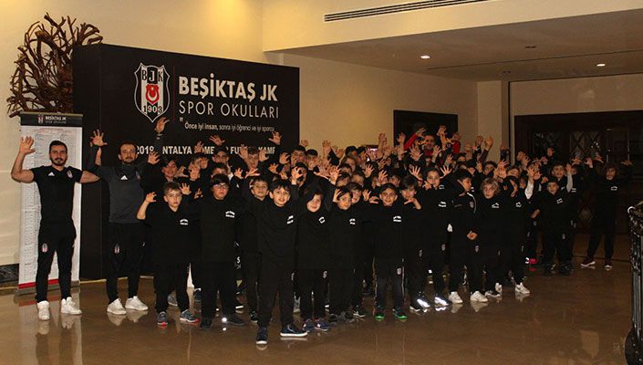 Beşiktaş JK Spor Okulları Sömestr Kampı Antalya’da Başladı