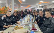 Beşiktaş Kadın Futbol Takımımız, Yüksekova Spor Kulübü’nün Dostluk Yemeğine Katıldı