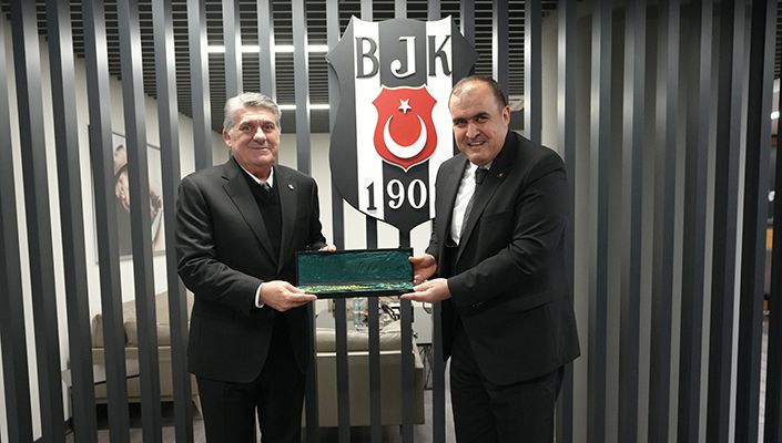Beşiktaş Kaymakamı Oğuzhan Bingöl’den Kulübümüze Ziyaret