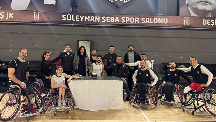 Beşiktaş Tüpraş Tekerlekli Sandalye Basketbol Takımımızın Sporcusu Hüseyin Avni Dalman’ın Doğum Günü Kutlandı