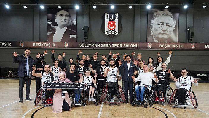 Beşiktaş Tüpraş Tekerlekli Sandalye Basketbol Takımımızın Sporcusu İman Bagzadehfard’ın Doğum Günü Kutlandı