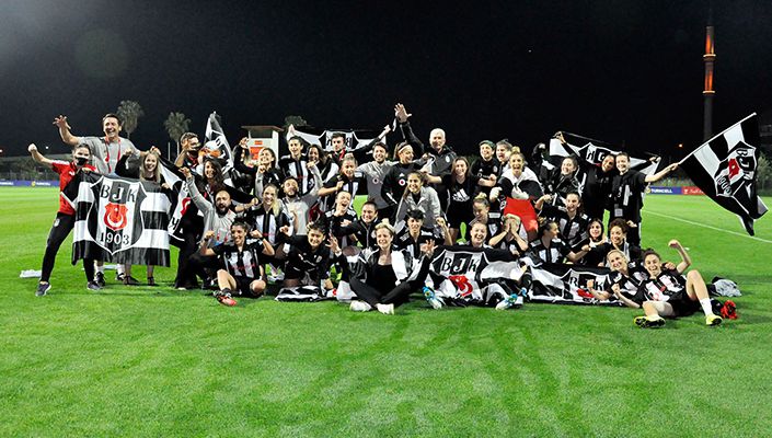 Beşiktaş Vodafone Takımımız, Turkcell Kadın Futbol Ligi'nde Finale Yükseldi