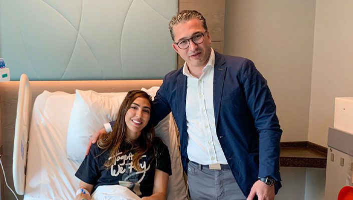 Beşiktaş Vodafone Takımımızın Sporcusu Maryam Yektaei Ameliyat Oldu