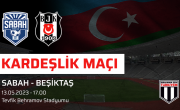Beşiktaşımız Bırakmam Seni Türkiyem Yardım Kampanyası Kapsamında Azerbaycan’dan Sabah FK ile Dostluk Maçında Karşılaşacak