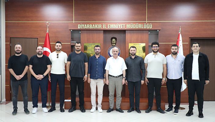 Beşiktaşlı Avukatlar Derneği’nden Diyarbakır Emniyet Müdürü Nurettin Gökduman’a Ziyaret