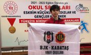 BJK KABATAŞ VAKFI Okulları Öğrencisi Güneş Ali Dilber, Eskrim Küçük Erkek Türkiye Şampiyonası’nda Şampiyon Oldu