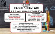 BJK-KABATAŞ VAKFI Okulları Yüz Yüze Kabul Sınavları Hakkında Bilgilendirme