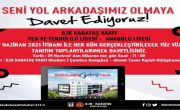 BJK-KABATAŞ VAKFI Okulları’nın Lise Tanıtım Toplantılarına Davetlisiniz