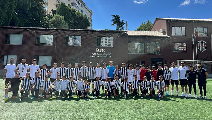 BJK Zonguldak ve Adıyaman Futbol Okulları’ndan BJK Fulya Merkez Futbol Okulumuza Ziyaret