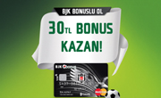 BJK Bonus Card’dan Hediye Bonus