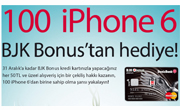 DenizBank BJK Bonus ile 100 Iphone6 Kazanma Şansı!