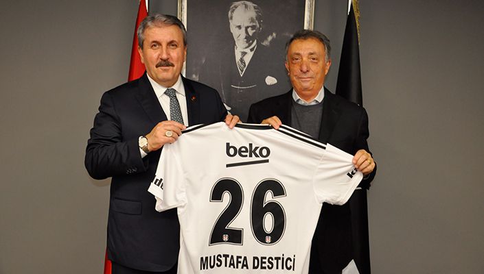 Büyük Birlik Partisi Genel Başkanı Mustafa Destici’den Kulübümüze Ziyaret
