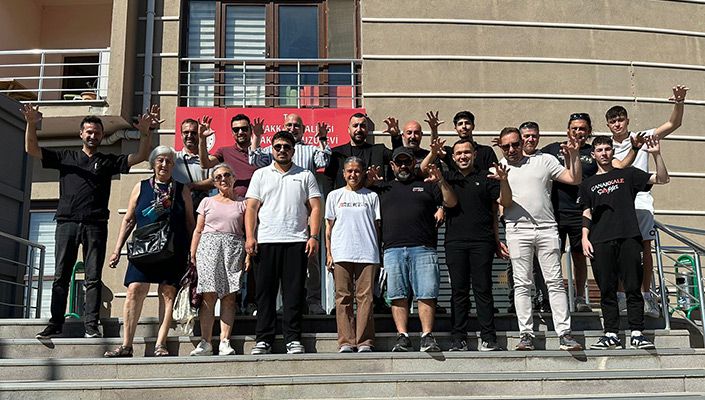 Charity work by Çanakkale 1915 Beşiktaş Supporters Association 