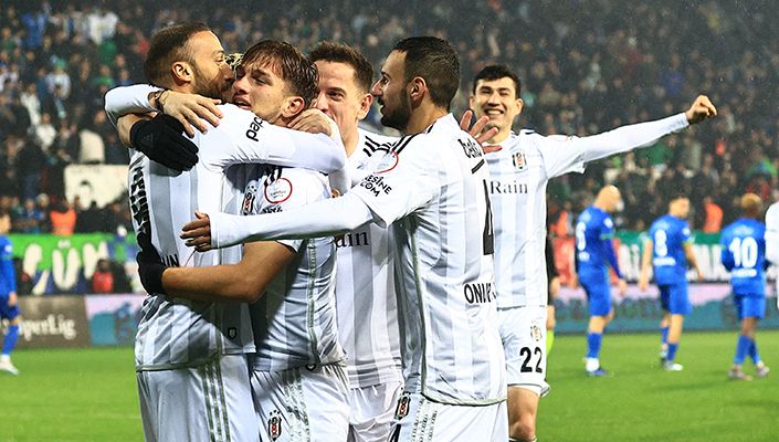 Çaykur Rizespor:0 Beşiktaş:4