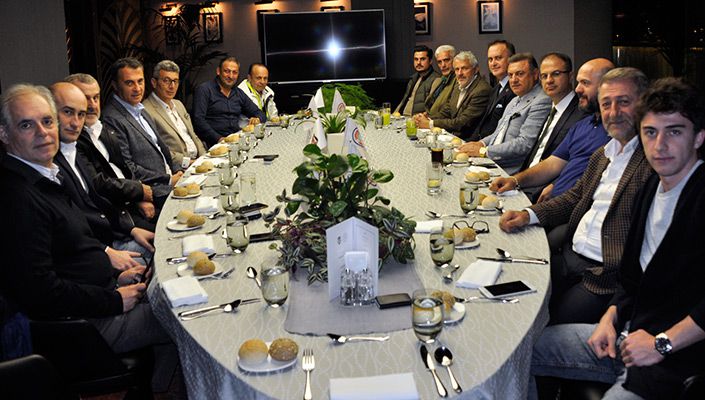 Çaykur Rizespor Yönetimine Dostluk Yemeği