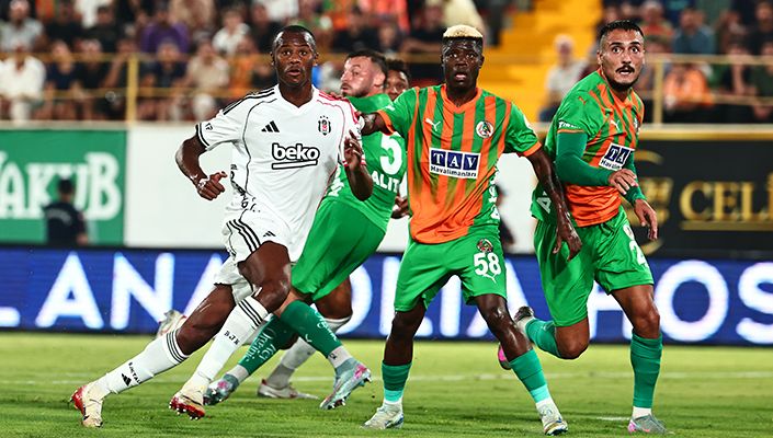 Corendon Alanyaspor:2 Beşiktaş:0