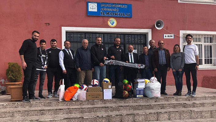 Çorum Beşiktaşlılar Derneği’nden Anlamlı Etkinlik