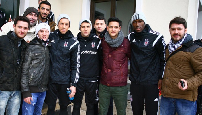 Derbi Maça Bilet Alan Bir Grup Taraftarımız Futbolcularımızla Tanıştı