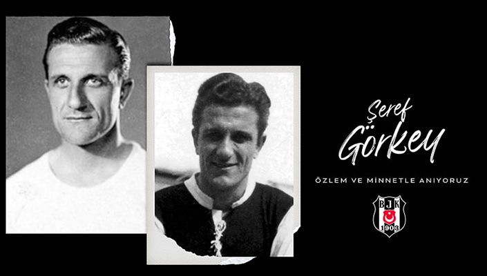 Efsane Futbolcularımızdan Şeref Görkey’i Saygıyla Anıyoruz