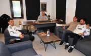 Eski Futbolcumuz Domagoj Vida’dan Futbol A Takımımıza Ziyaret