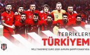 EURO 2020 Futbol Şampiyonası’na Katılmayı Garantileyen A Milli Futbol Takımımızı Kutlarız