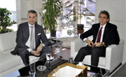 Dr.Mustafa Demir’den Başkanımıza Ziyaret