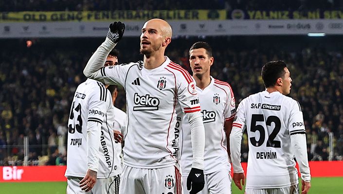 Fenerbahçe:1 Beşiktaş:2