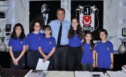 FMV Işık Okulları Öğrencilerinden Başkanımız Fikret Orman’a Ziyaret