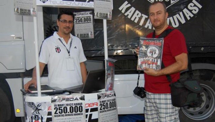 Beşiktaş Dergisi, İzmir Fuarı'nda