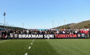 Earthquake-survived children at Beşiktaş 