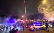 Futbol A Takımımıza Ümraniye’de Coşkulu Karşılama
