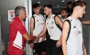 Futbol A Takımımızda Bayramlaşma Töreni Yapıldı