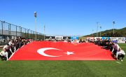Futbol A Takımımızdan 29 Ekim Cumhuriyet Bayramı Kutlaması