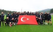 Futbol A Takımımızdan 29 Ekim Cumhuriyet Bayramı Kutlaması