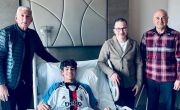 Mehmet Ekşi, Ameliyat Olan Beşiktaş Artaş U-16 Takımımızın Sporcusu Yiğit Yasin Yüksel’i Ziyaret Etti