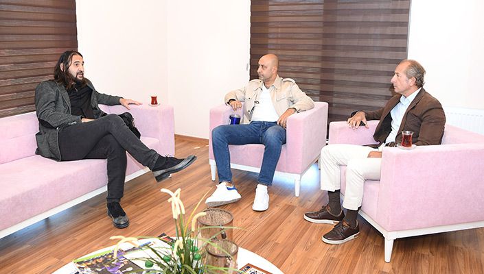 Futbol Altyapı Koordinatörümüz Sead Dost'tan Tolunay Kafkas'a Ziyaret