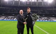 Futbolcumuz Salih Uçan’a 100. Maç Töreni
